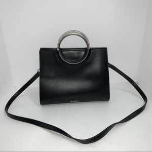SAM EDELMAN Anthropologie black vegan purse hand bag crossbody bag